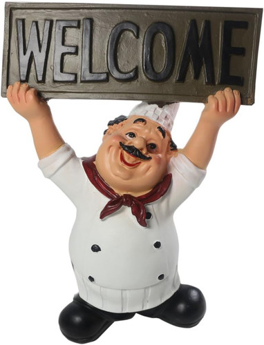 15016c italian chef figurines - italian,