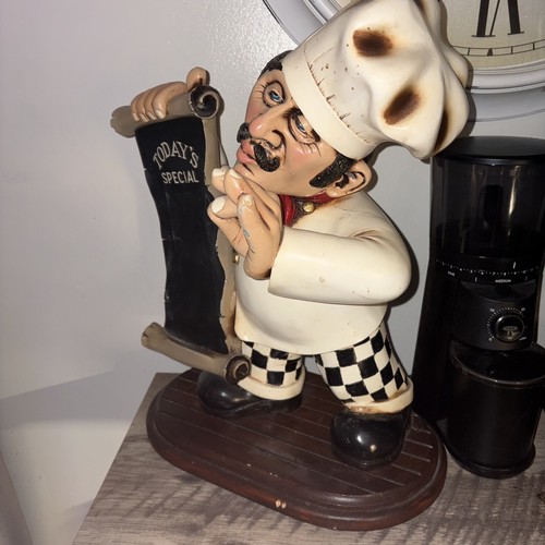 Vintage peter mook chef - vintage, statue